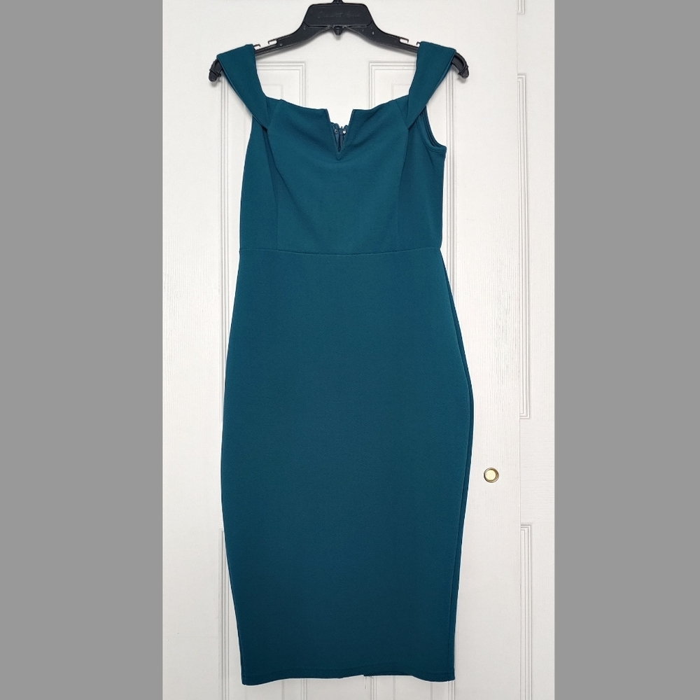ASOS AX Paris Bardot Pencil Dress
